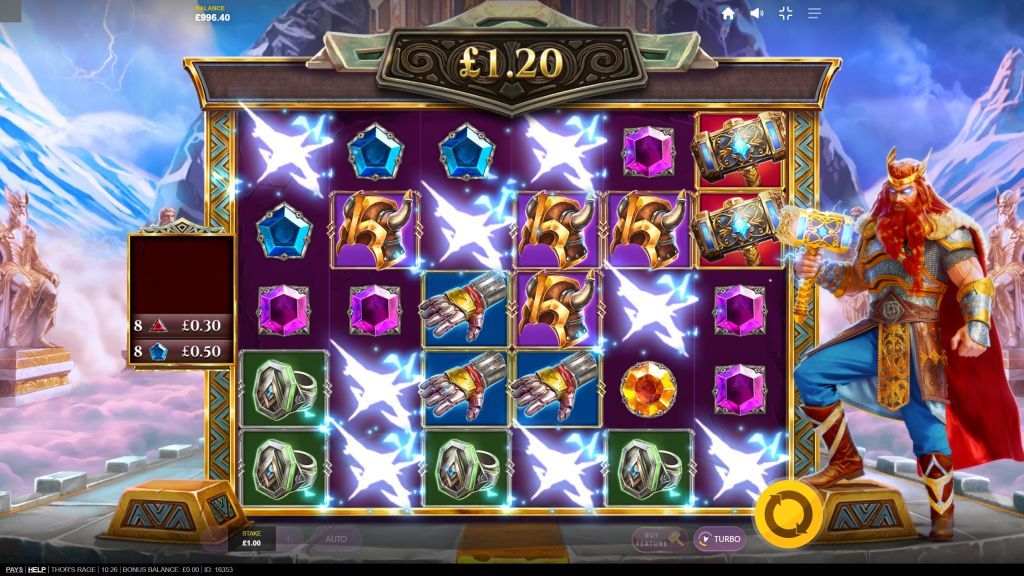 Red Tiger's New Slot Thor's Rage Gameplay 
